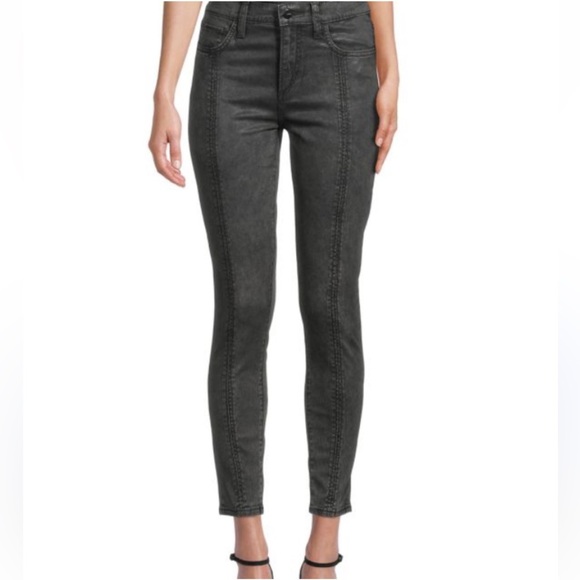 Liverpool Los Angeles Washed Charcoal Black Skinny Jeans Women’s Size 2/26” - Picture 1 of 8